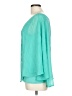 Ariella 100% Polyester Teal 3/4 Sleeve Blouse Size L - photo 5
