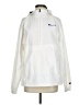 Champion 100% Polyester White Windbreaker Size S - photo 1