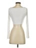 PrettyLittleThing Ivory White Long Sleeve Top Size 2 - photo 2