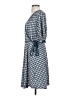 Max Studio Houndstooth Blue Casual Dress Size S - photo 5