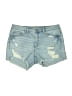 SOFIA Blue Denim Shorts Size 6 - photo 1