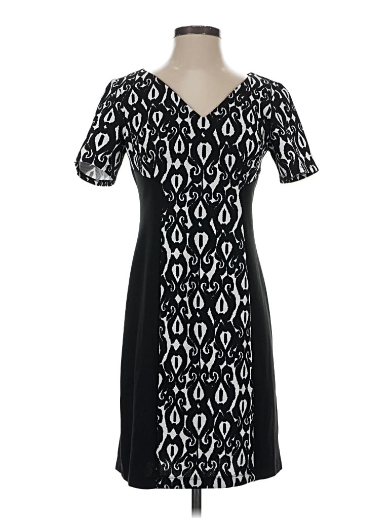 Pre-owned Perceptions Casual Dress In Black