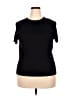 Noir Black Short Sleeve Turtleneck Size XXL - photo 1