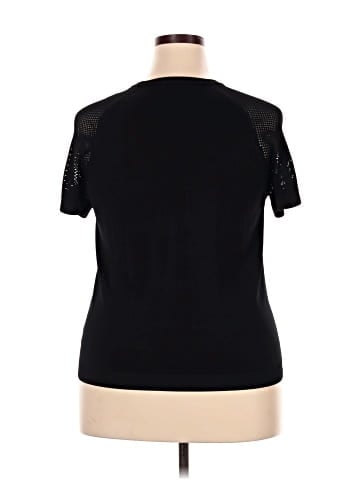 Noir Short Sleeve Turtleneck (view 2)