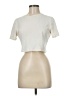 Unbranded Ivory Short Sleeve Turtleneck Size M - photo 1