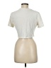 Unbranded Ivory Short Sleeve Turtleneck Size M - photo 2