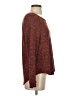 Sparkle & Fade Burgundy Pullover Sweater Size S - photo 4