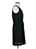 Ann Taylor LOFT 100% Polyester Solid Black Casual Dress Size 2 - photo 4