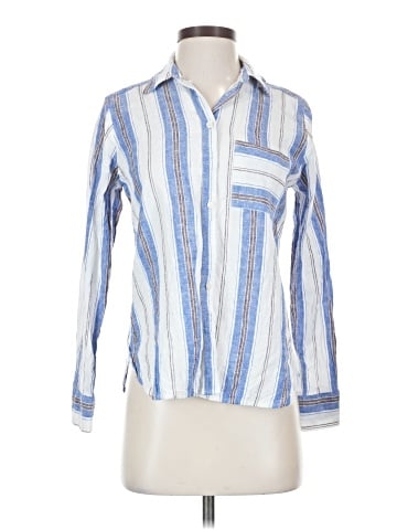 Ann Taylor LOFT Long Sleeve Button-Down Shirt (view 1)