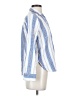 Ann Taylor LOFT Stripes Blue Long Sleeve Button-Down Shirt Size XS - photo 4