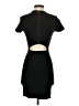 BCBGMAXAZRIA Solid Black Cocktail Dress Size S - photo 2