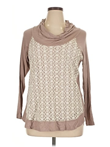 Cha Cha Vente Long Sleeve Blouse (view 1)