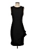 Calvin Klein Solid Black Cocktail Dress Size 4 - photo 1