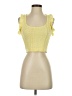 Zara Yellow Sleeveless Top Size S - photo 1