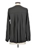 Pleione 100% Polyester Gray Long Sleeve Blouse Size XS - photo 2