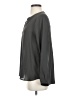 Pleione 100% Polyester Gray Long Sleeve Blouse Size XS - photo 5