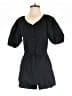NATION LTD 100% Cotton Solid Black Romper Size XS - photo 1