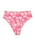 Unbranded Floral Pink Swimsuit Bottoms Size S - photo 1