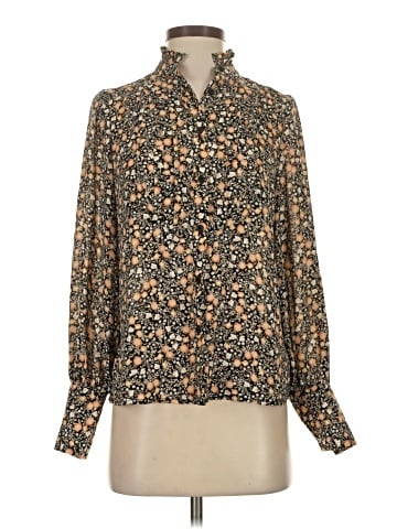 Nili Lotan Long Sleeve Blouse (view 1)