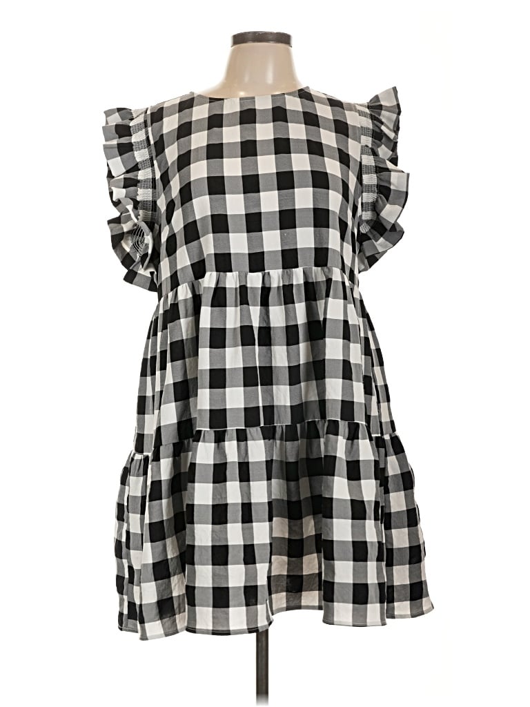 Pre-owned Hudson Gray Casual Dress In Black