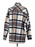 Zara Plaid Gray Coat Size S - photo 2
