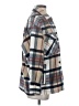 Zara Plaid Gray Coat Size S - photo 4