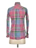 J.Crew Plaid Pink Long Sleeve Button-Down Shirt Size 0 - photo 2