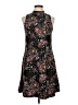 Mudd Paisley Black Casual Dress Size L - photo 1