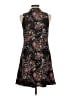 Mudd Paisley Black Casual Dress Size L - photo 2