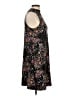 Mudd Paisley Black Casual Dress Size L - photo 4