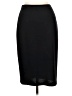 St. John Solid Black Formal Skirt Size 10 - photo 2