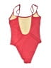 Assorted Brands Solid Red One Piece Swimsuit Size XS (estimated) - photo 2