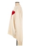 ami alexandre mattiussi 100% Wool Hearts Ivory Wool Pullover Sweater Size EU (FR) 40 / US 8 (estimated) - photo 5