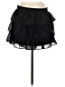 Jessica Simpson 100% Polyester Solid Black Formal Skirt Size 7 - 8 - photo 1