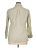 Theory 100% Cotton Ivory Long Sleeve Button-Down Shirt Size XL - photo 2