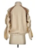 Fashion 100% Polyester Gold Jacket Size XS - photo 2