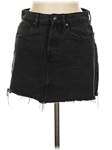 Zara TRF Denim Skirt (view 1)