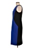 Ellen Tracy Color Block Blue Cocktail Dress Size 6 - photo 5