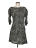 Veronica M. Houndstooth Black Cocktail Dress Size M - photo 2