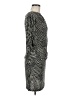 Veronica M. Houndstooth Black Cocktail Dress Size M - photo 4