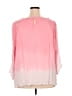 Unique Spectrum 100% Rayon Pink 3/4 Sleeve Blouse Size 3X - photo 2