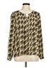 Daniel Rainn 100% Polyester Gold Long Sleeve Blouse Size M - photo 1
