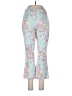 CJ Laing Paisley Blue Casual Pants Size 10 - photo 2