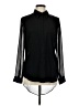 Allen Schwartz 100% Polyester Black Long Sleeve Blouse Size M - photo 1