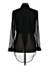 Allen Schwartz 100% Polyester Black Long Sleeve Blouse Size M - photo 2