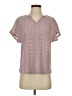 Shein Pink Short Sleeve Blouse Size 4 - photo 1