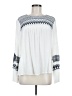 Blue Rain White Long Sleeve Blouse Size M - photo 1