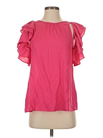 Glam Short Sleeve Blouse (view 1)