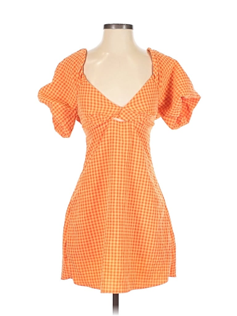 Pre-owned Louna Cocktail Dress In Orange