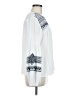 Blue Rain White Long Sleeve Blouse Size M - photo 4